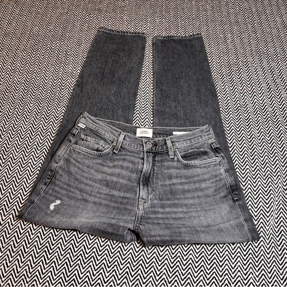 Citizens Of Humanity Denim - Citizens of Humanity | Olivia Crop High Rise Slim Straight Silvermist| Sz 26